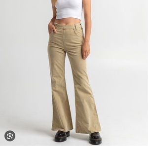 Lee All Purpose Corduroy Flare Jean:Glazed Ginger